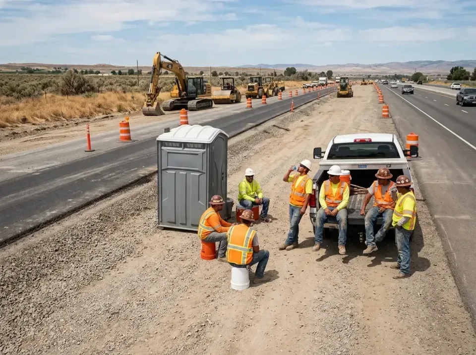 highway-road-construction-crew-007 — frequently asked questions, Porta Potty and Restroom Rentals in Montecito, CA